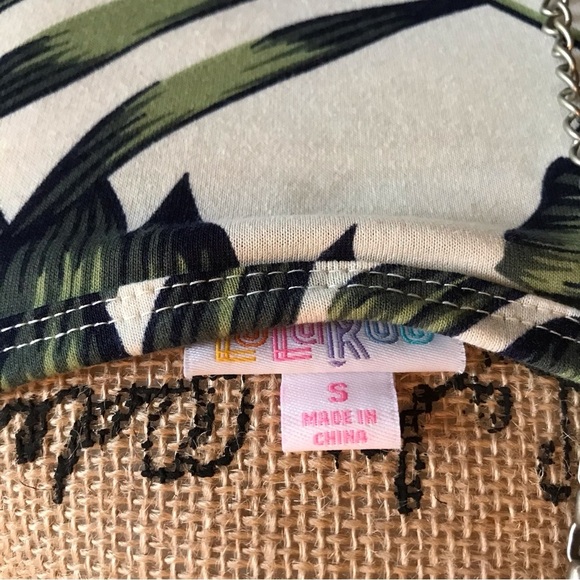 LuLaRoe Tropical Palm Dress - Picture 5 of 5